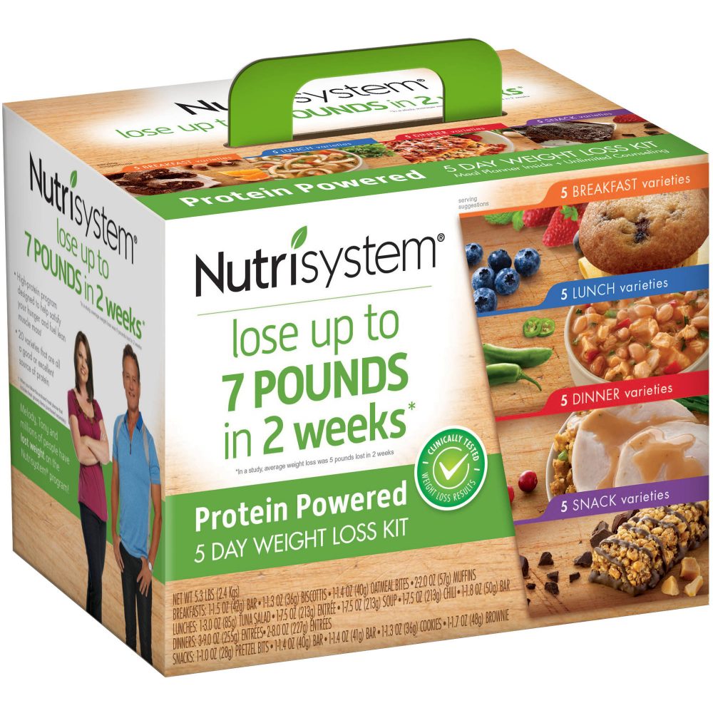 nutrisystem fresh start menu